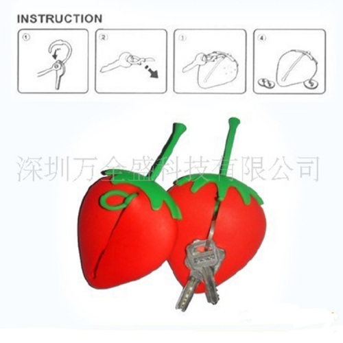 禮（lǐ）品矽膠鑰匙包
